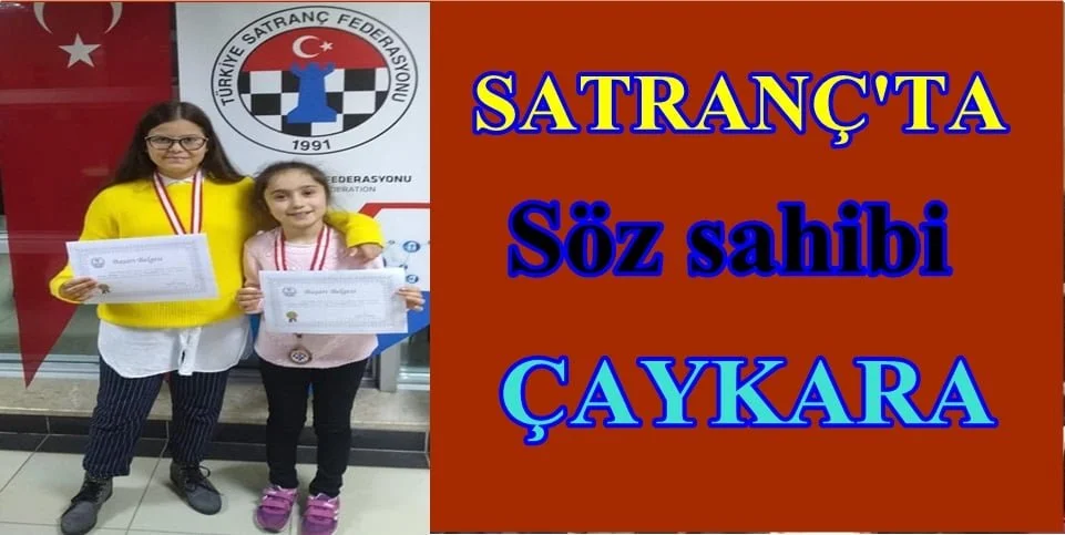 Satranç’ta söz sahibi Çaykara