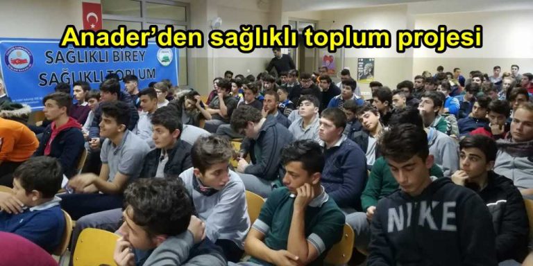 Sağlıklı birey sağlıklı toplum
