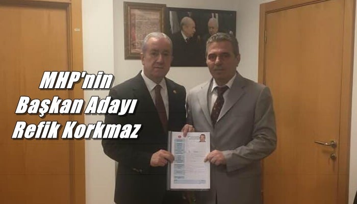 MHP’nin Çaykara Belediye  başkan adayı Refik Korkmaz oldu