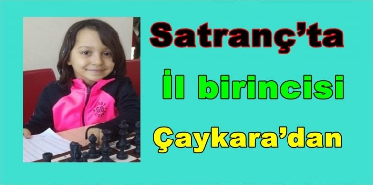 Satranç’ta Çaykara birinci sırada
