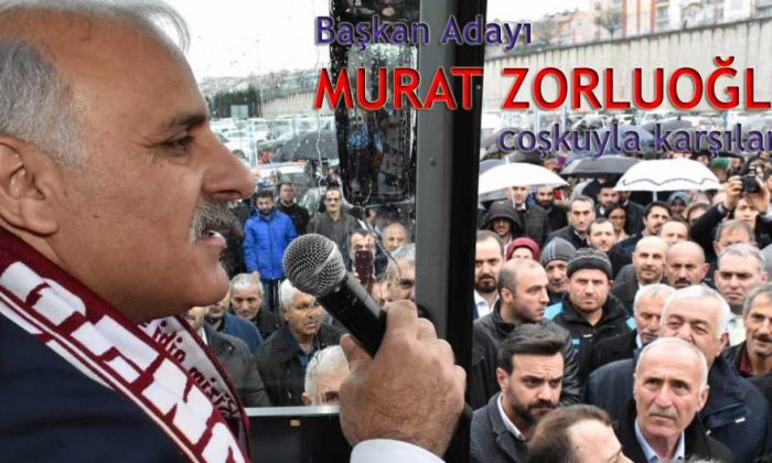 Trabzon’a gelen Murat Zorluoğlu coşkuyla karşılandı