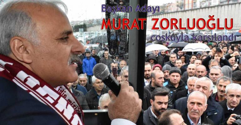 Trabzon’a gelen Murat Zorluoğlu coşkuyla karşılandı