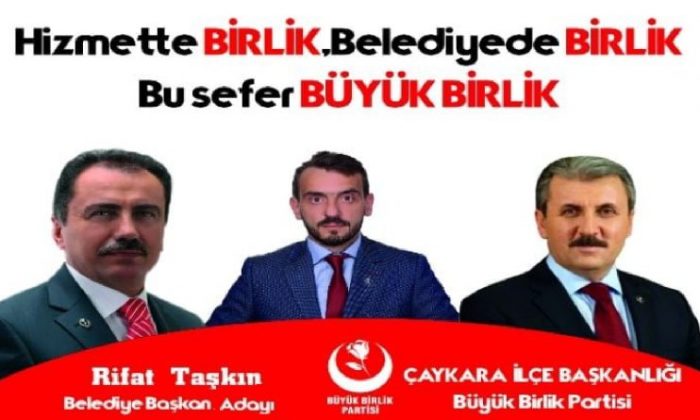 BBP Çaykara ile ilgili projelerini açıkladı