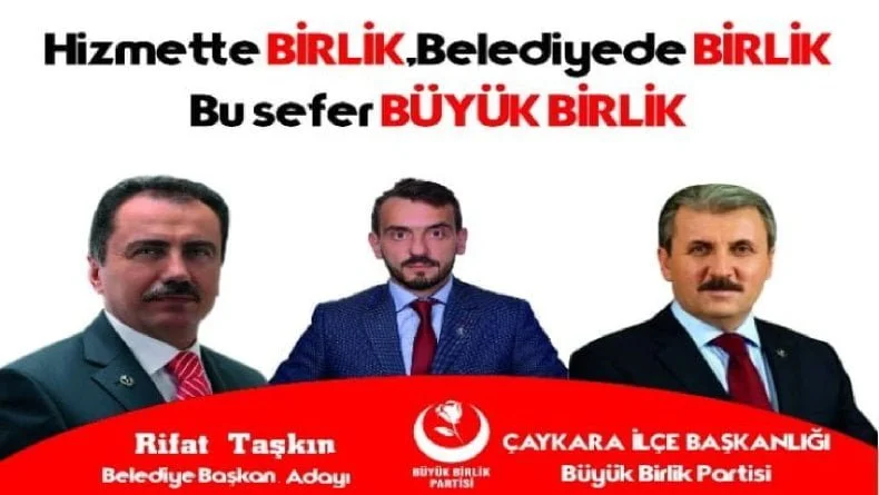 BBP Çaykara ile ilgili projelerini açıkladı