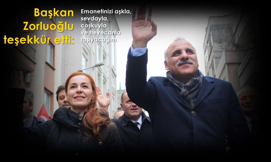 Başkan Murat Zorluoğlu teşekkür etti