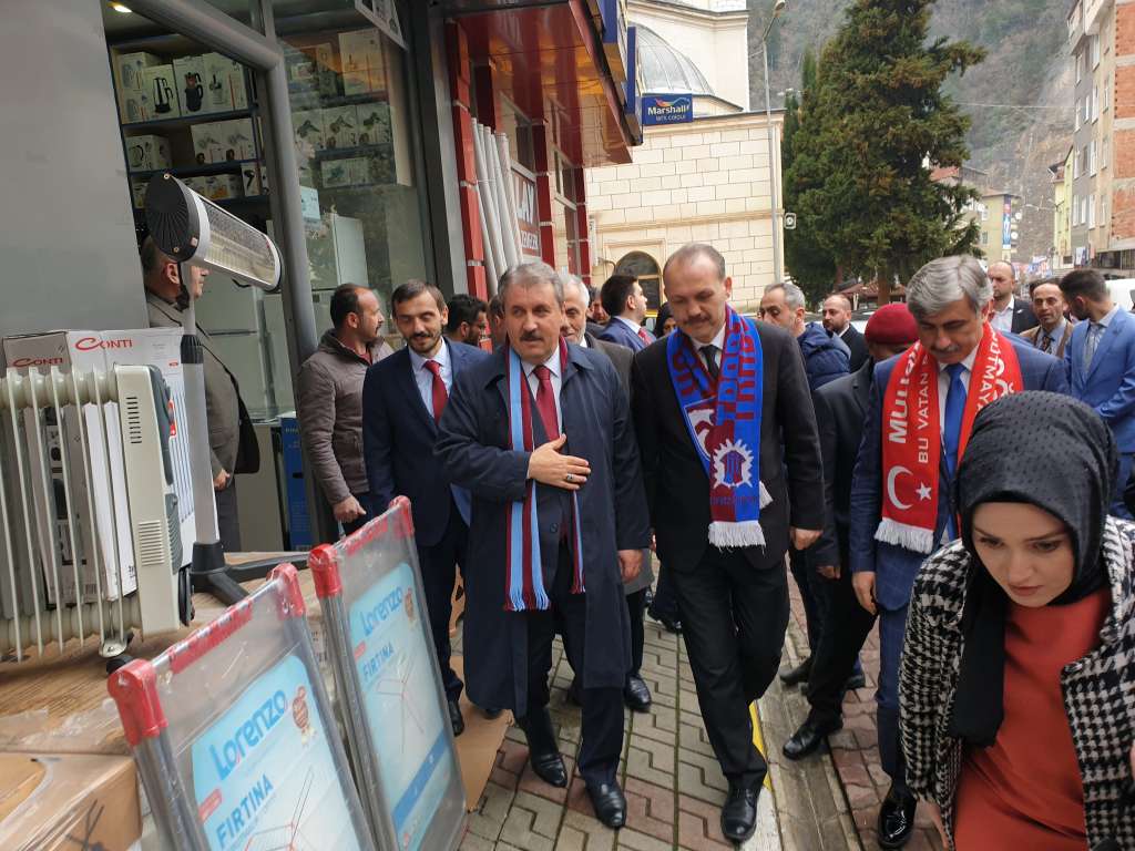 Büyük Birlik Partisi Genel Başkanı Mustafa Destici Çaykarayı ziyaret etti 5