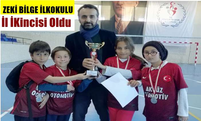 Zeki Bilge İlkokulu Badmintonda Trabzon ikincisi oldu