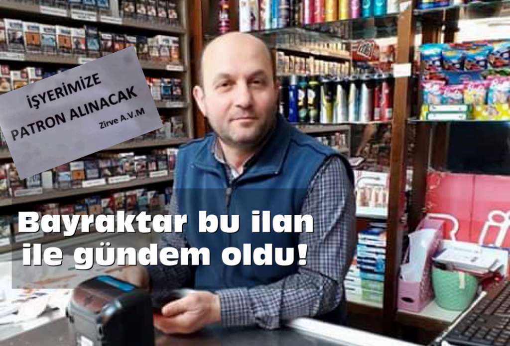 Bayraktar ilginç ilan ile gündeme oturdu