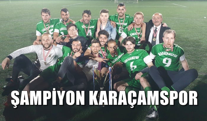 Çaykara Kaymakamlık Kupası Şampiyon Karaçamspor