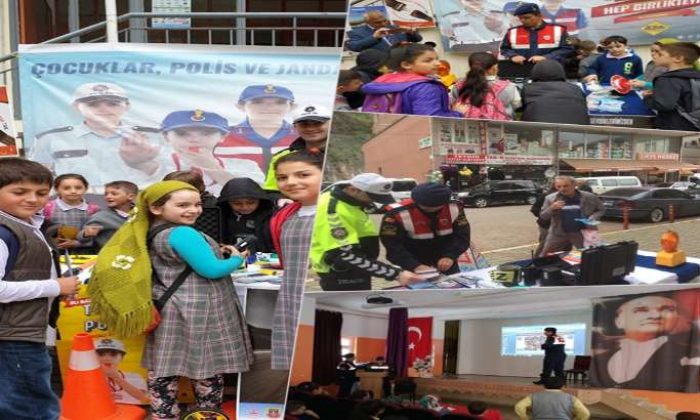 Çaykara’da “Trafik Haftası” çeşitli etkinliklerle kutlandı