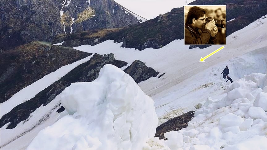 Gazeteci Derebaşı’nda uçuruma yuvarlandı ARANIYOR!