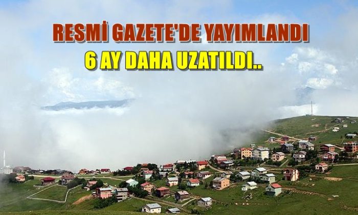 İmar barışı süresi 6 ay daha uzatıldı