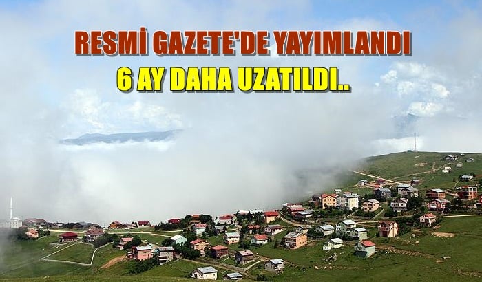 İmar barışı süresi 6 ay daha uzatıldı