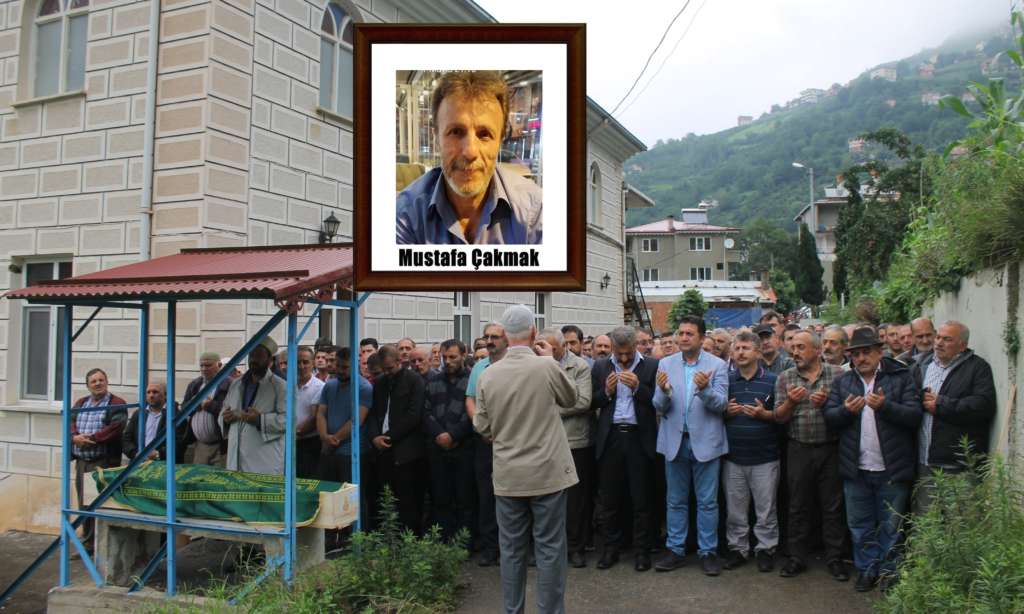 Mustafa Çakmak’ı binlerce kişi uğurladı