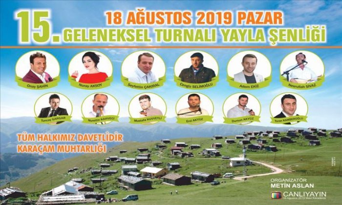 Turnalı Yayla Şenlikleri 2019
