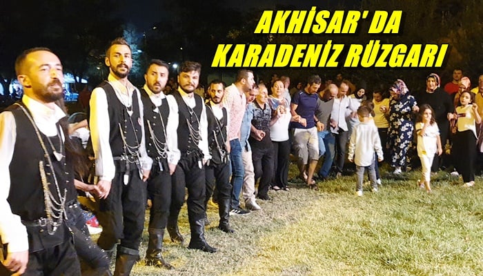 Akhisar’da Karadeniz rüzgari