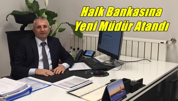 Çaykara Halk Bankası müdürlüğüne Çaykaralı Halil İbrahim Deberoğlu atandı