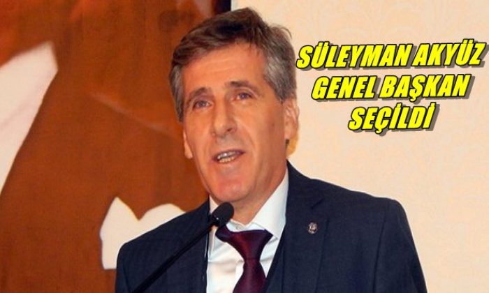 Süleyman Akyüz Petrol-İş Sendikası Genel Başkanlığına seçildi