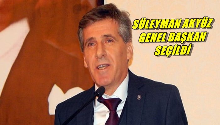 Süleyman Akyüz Petrol-İş Sendikası Genel Başkanlığına seçildi