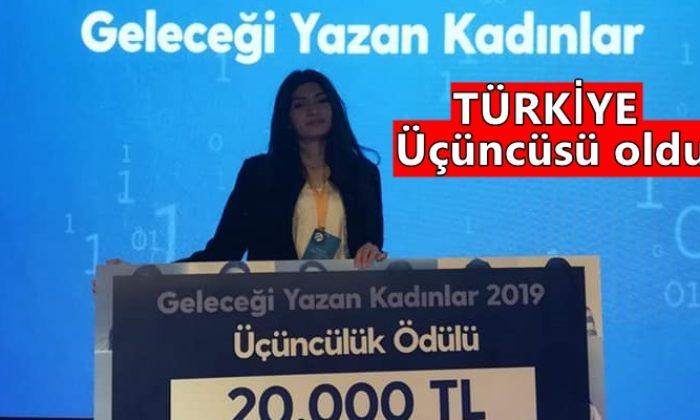 Geleceği Yazan Kadınlar Projesinde Türkiye üçüncüsü oldu
