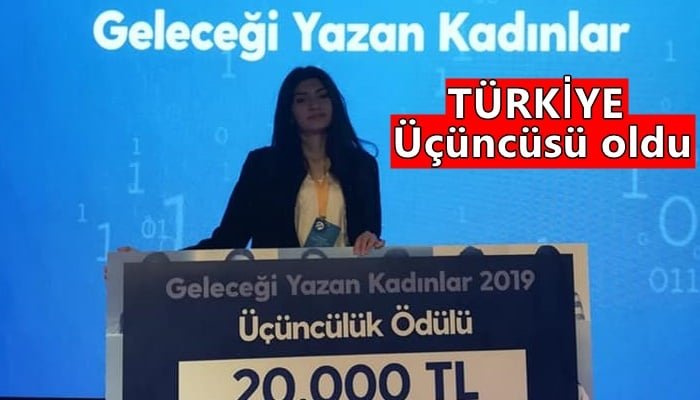 Geleceği Yazan Kadınlar Projesinde Türkiye üçüncüsü oldu