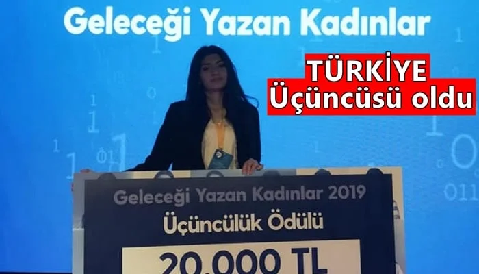 Geleceği Yazan Kadınlar Projesinde Türkiye üçüncüsü oldu