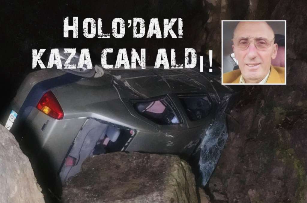 Holo’daki kazada can verdi