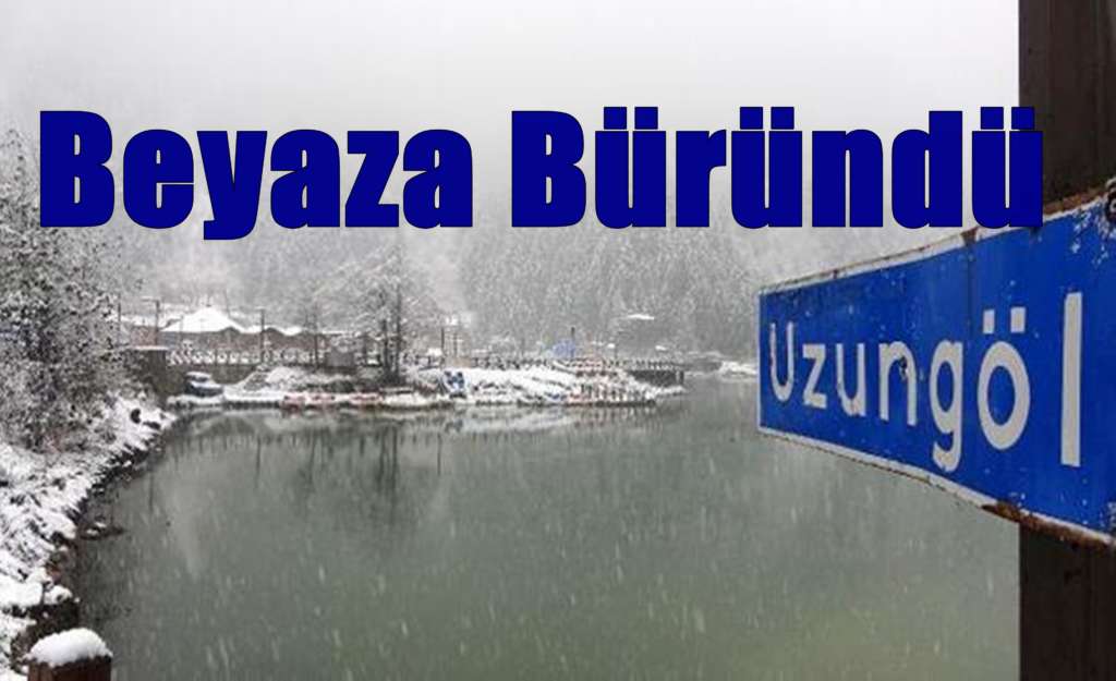 Uzungöl’de muhteşem manzara