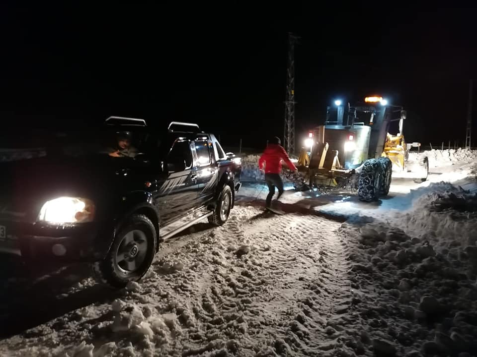 Barma ve Görnek’te mahsur kalanlar kurtarıldı