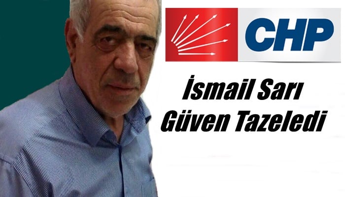 Çaykara CHP’de İsmail Sarı tekrar başkanlığa seçildi