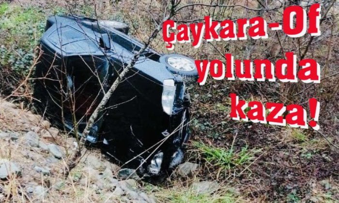 Hapsiyaş tünelinde kaza!