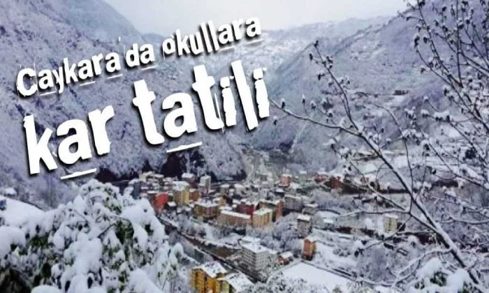 Kar tatili bir gün daha uzadı