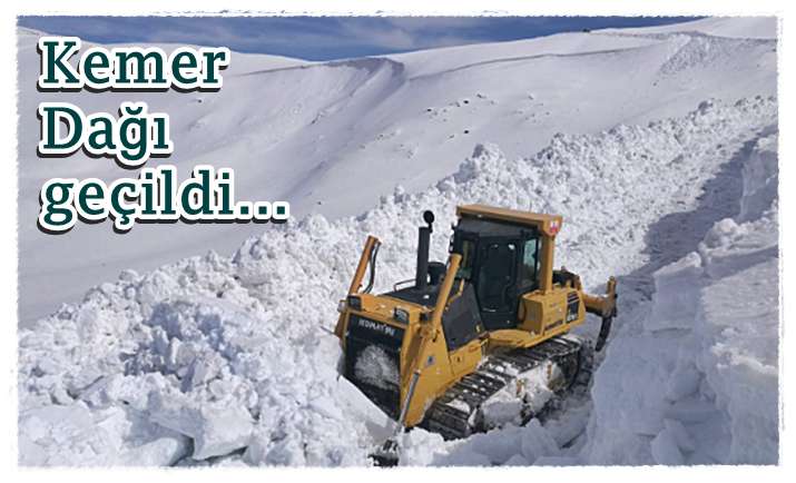 Kemer Dağı geçildi