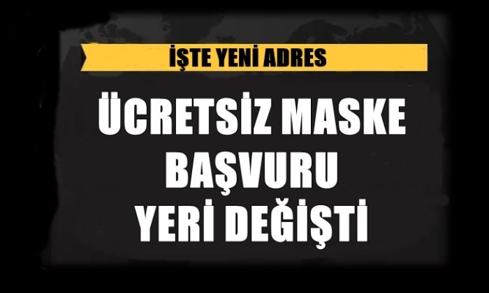 Maske başvuru adresi değişti, işte e-Devlet maske başvuru linki