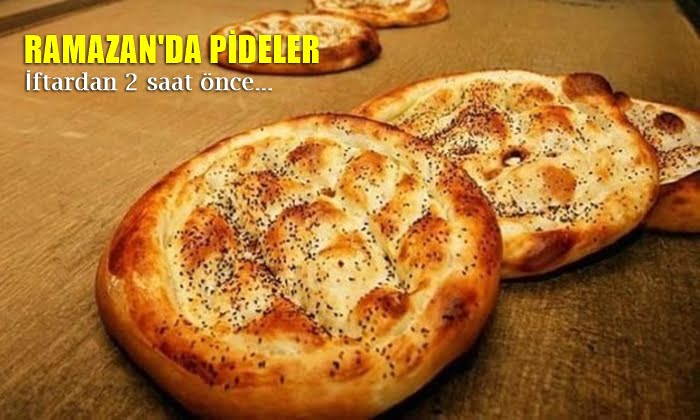 Ramazan pidesi için iftar beklenmeyecek