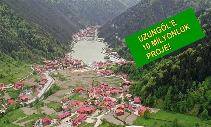 Uzungöl’e 10 Milyon TL’lik yatırım