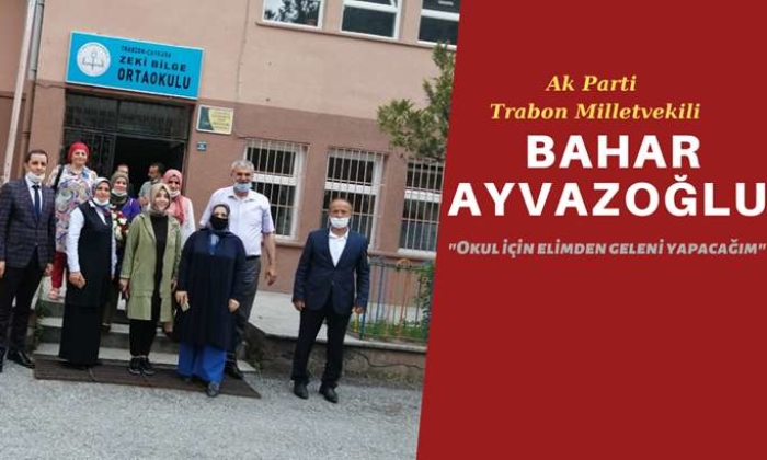 Ayvazoğlu “okul için elimden geleni yapacağım” dedi