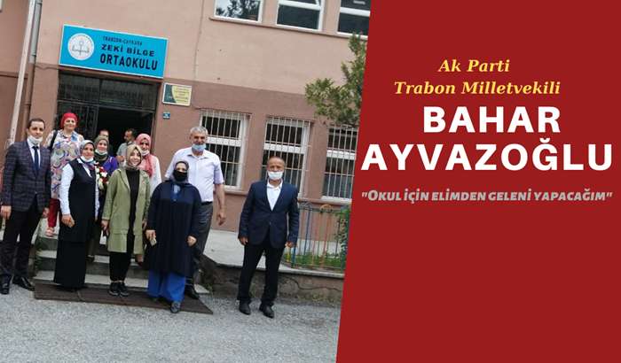 Ayvazoğlu “okul için elimden geleni yapacağım” dedi