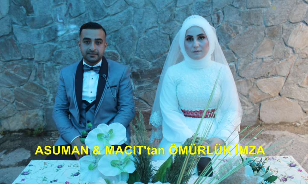 Asuman ile Macit sonsuza imzalarını attılar