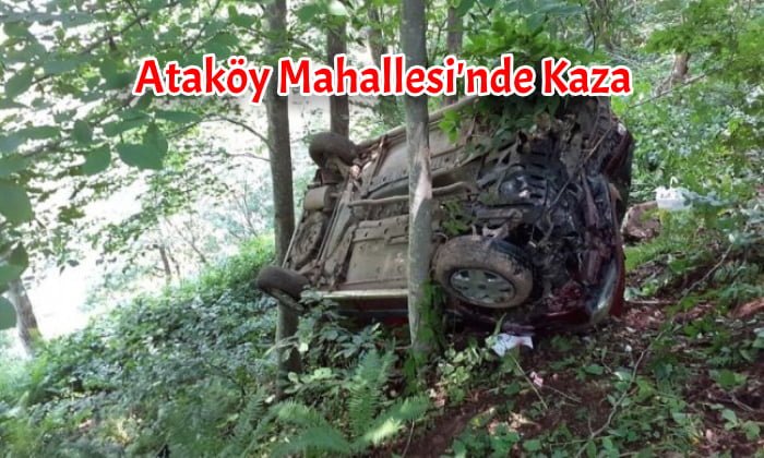 Ataköy Mahallesi’nde Kaza