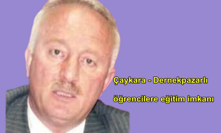 Çaykara-Dernekpazarı Kültür ve Dayanışma Derneği  öğrencilere eğitim için imkan veriyor