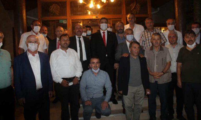 Çaykara Kaymakamı Salih Çiğden Çaykara’ya veda etti