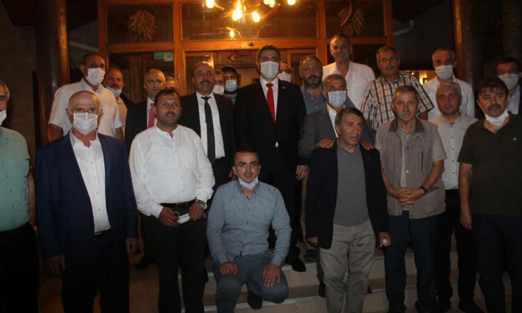 Çaykara Kaymakamı Salih Çiğden Çaykara’ya veda etti