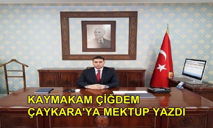 Kaymakam Çiğdem’e Hayırlı Yolculuklar diliyoruz
