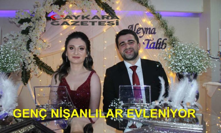 Taka Gazetesi Genel Müdürü Zihni Ağırman’ın kızı Aleyna’yi evlendiriyor