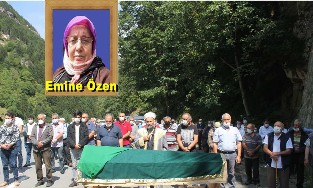 Bir kaza sonucu hayatını kaybeden Özen sonsuza uğurlandı.