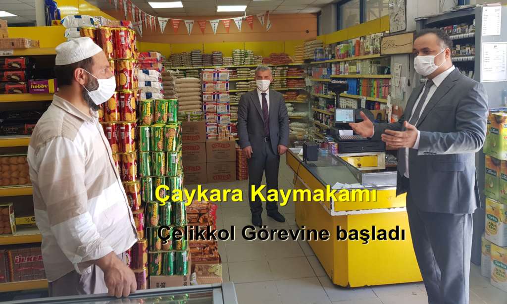 Çaykara Kaymakamı Çelikkol icraatlarına başladı