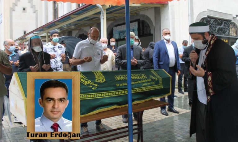 Çaykaralı Ünlü Prof Dr. Turan Erdoğan dualarla son yolculuğuna uğurlandı