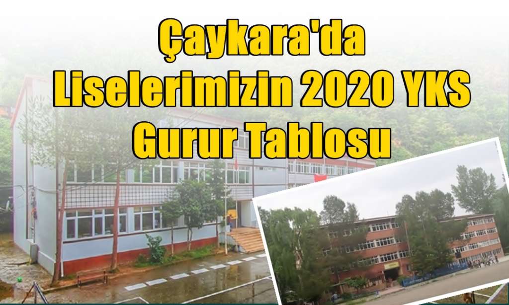 Üniversite Girişte Çaykara’dan üstün başarı!