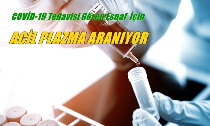 Çaykara’da Kovid-19’a yakalanan esnaf için plazma bağışçısı aranıyor